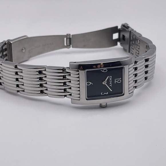 DKNY NY3607 Women's Stainless Steel Quartz Watch - Black Dial, Silver Band - Picture 5 of 10